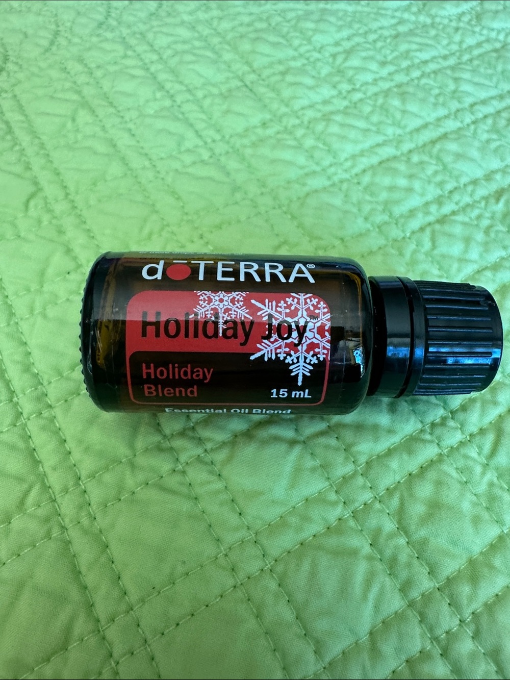 Doterra Holiday Joy Blend in Red Label